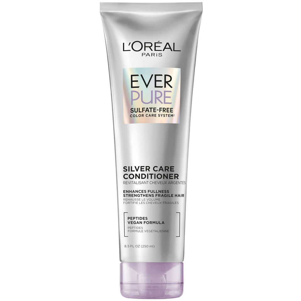 L'Oreal Paris front packaging showing conditioner benefits and volume