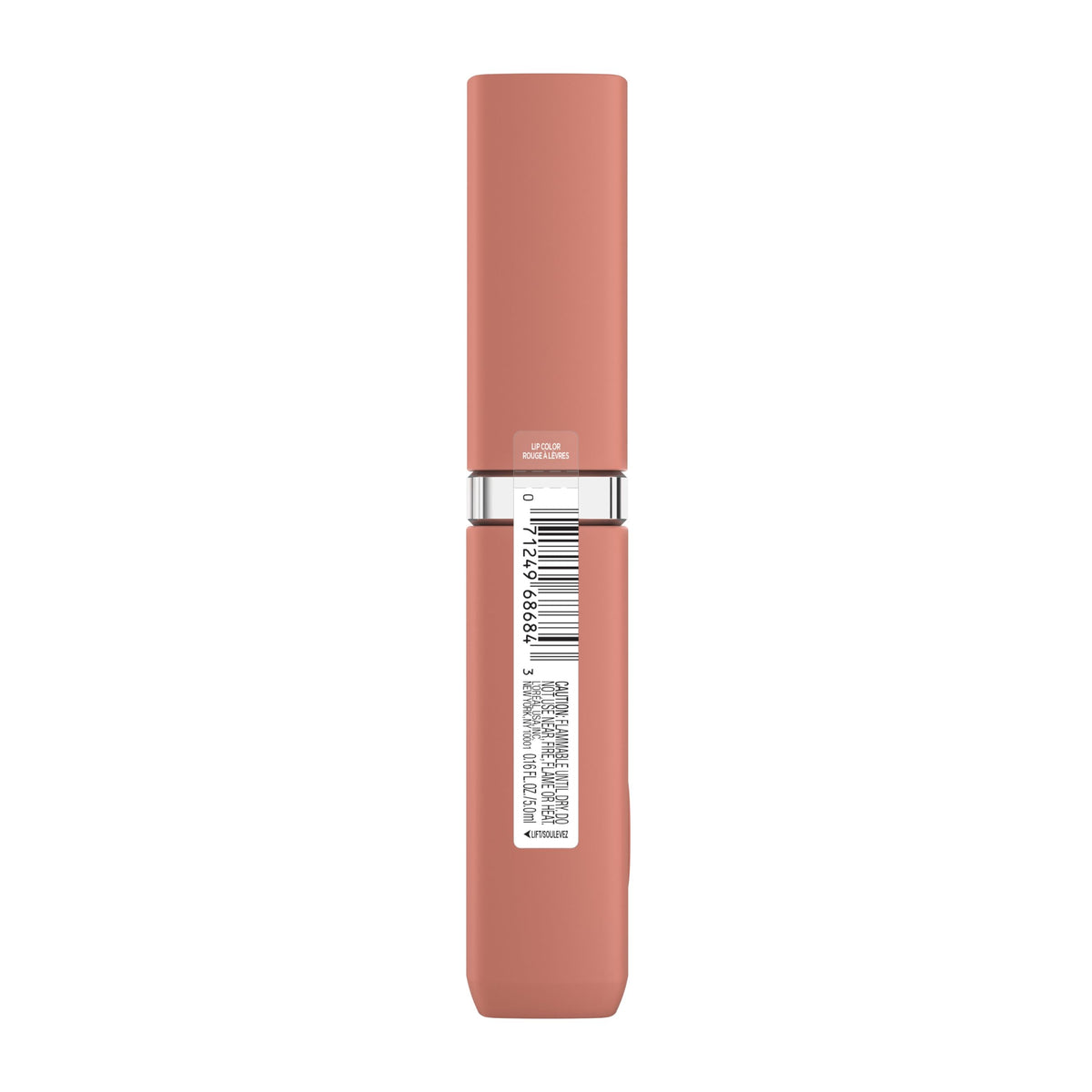 L'Oreal Paris tube beside ruler showing 0.16 fl oz size benefit