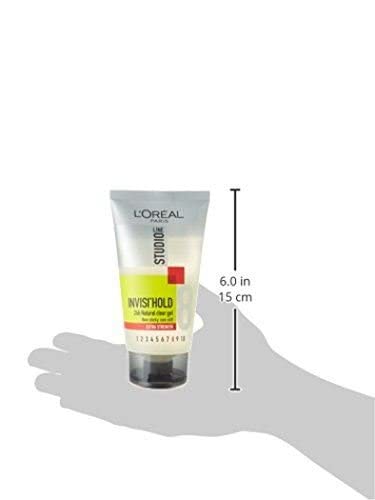 L'Oreal Paris Studio Line used on an updo showing long-lasting invisible hold and polished finish