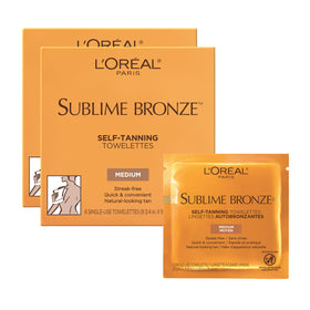 L'Oreal Paris front packaging showing compact six-count convenience