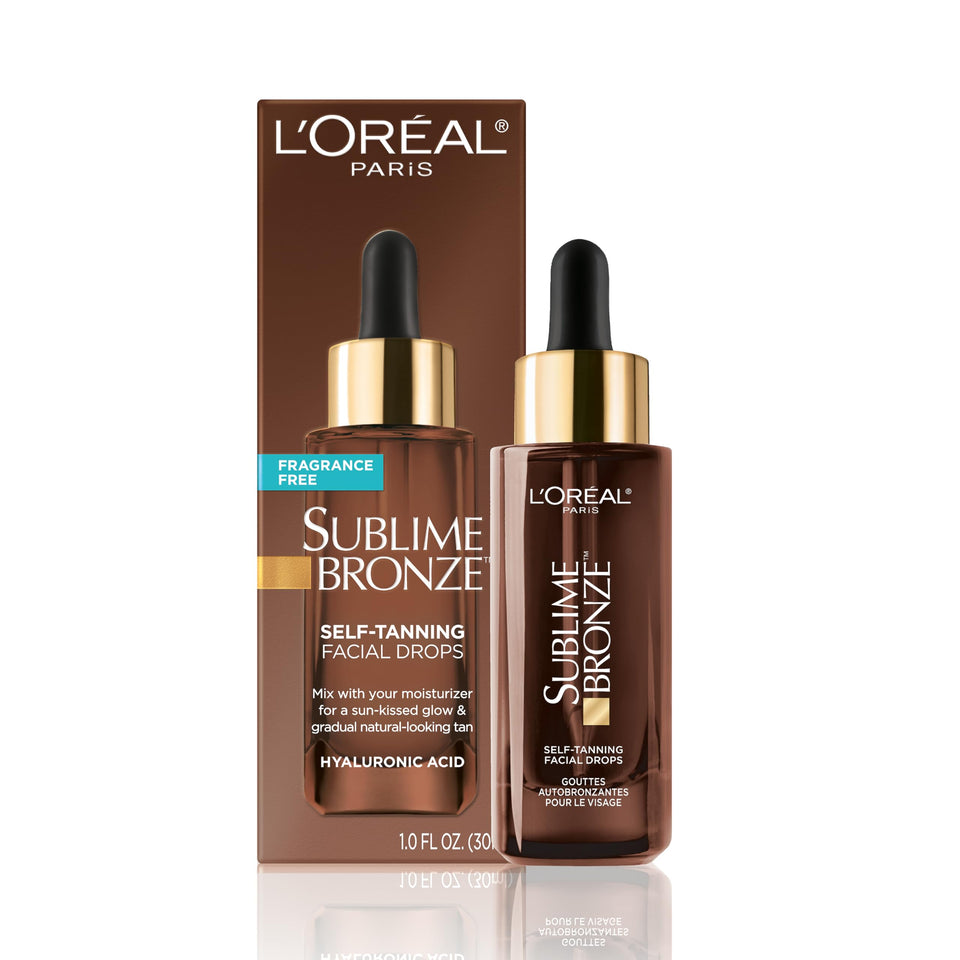 L'Oreal Paris front packaging showing bottle and label for easy identification