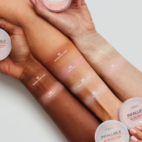 L'Oreal Paris T-zone matte effect showcasing longwear shine control and natural finish