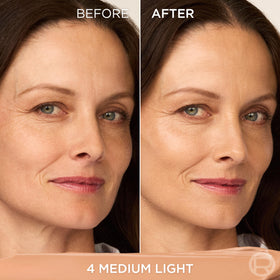 L'Oreal Paris teardrop applicator in use for precise application benefit