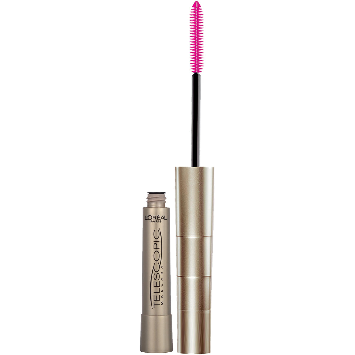 L'Oreal Paris Telescopic front packaging showing sleek tube and product name
