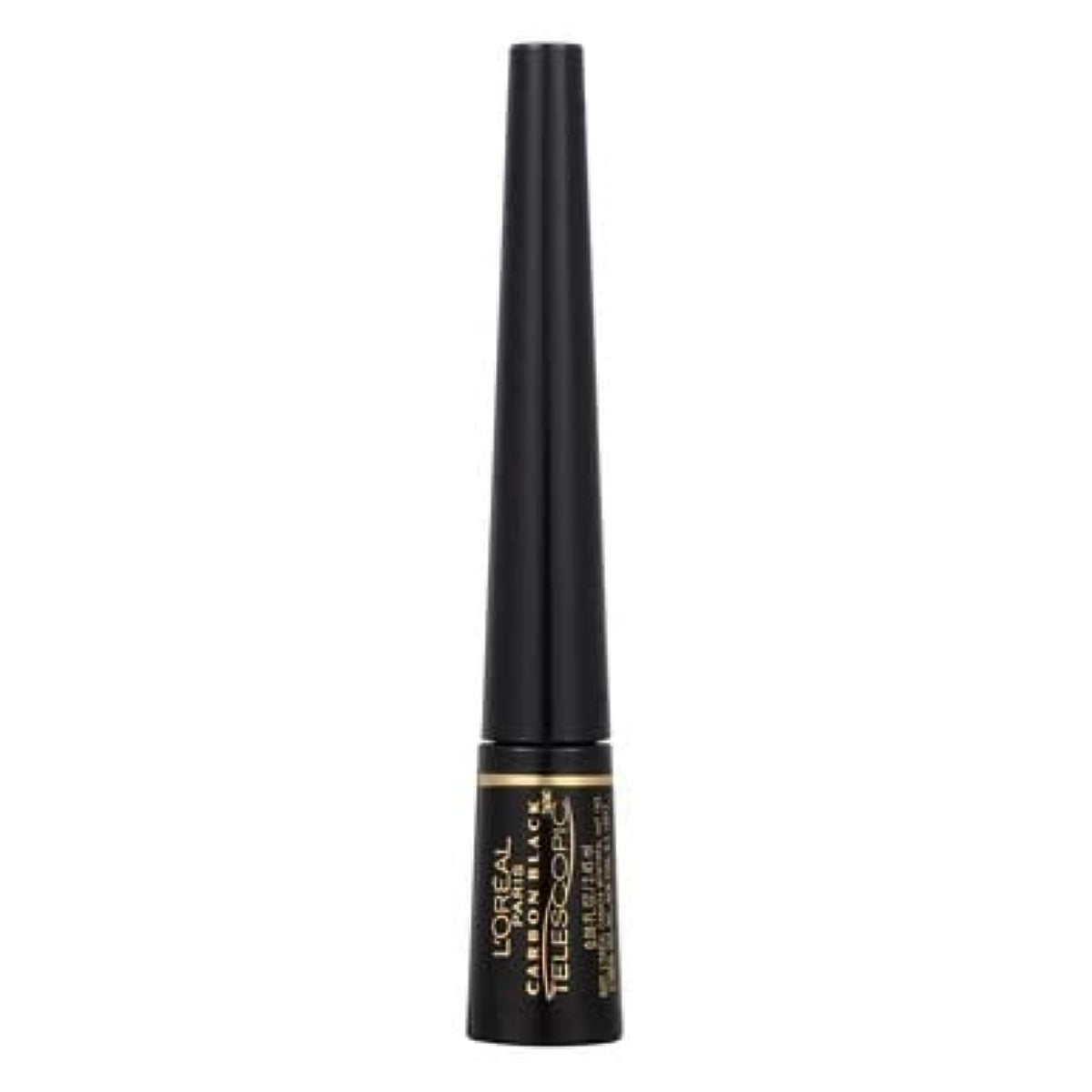 L'Oreal Paris Telescopic Precision Eyeliner paired with Telescopic Mascara for complete eye definition