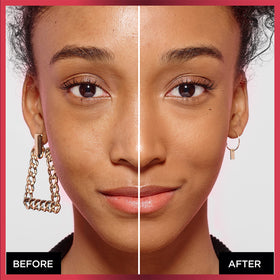 L'Oreal Paris powder texture close-up highlighting smooth, blendable finish