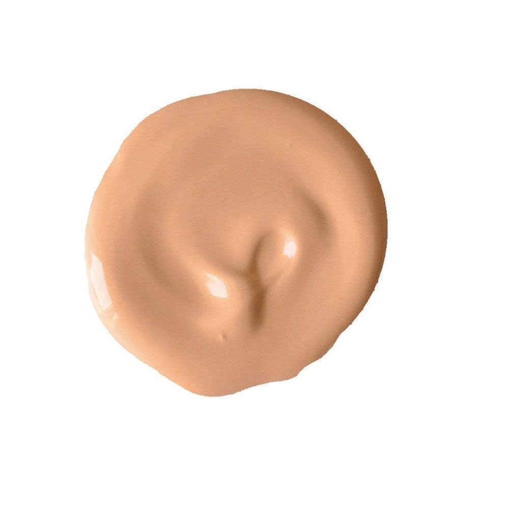 L'Oreal Paris creamy foundation texture close-up, showing smooth blendability benefit