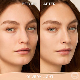 L'Oreal Paris compact open with mirror for easy on-the-go application benefit