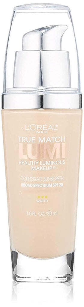 L'Oreal Paris front packaging shows shade and luminous bottle