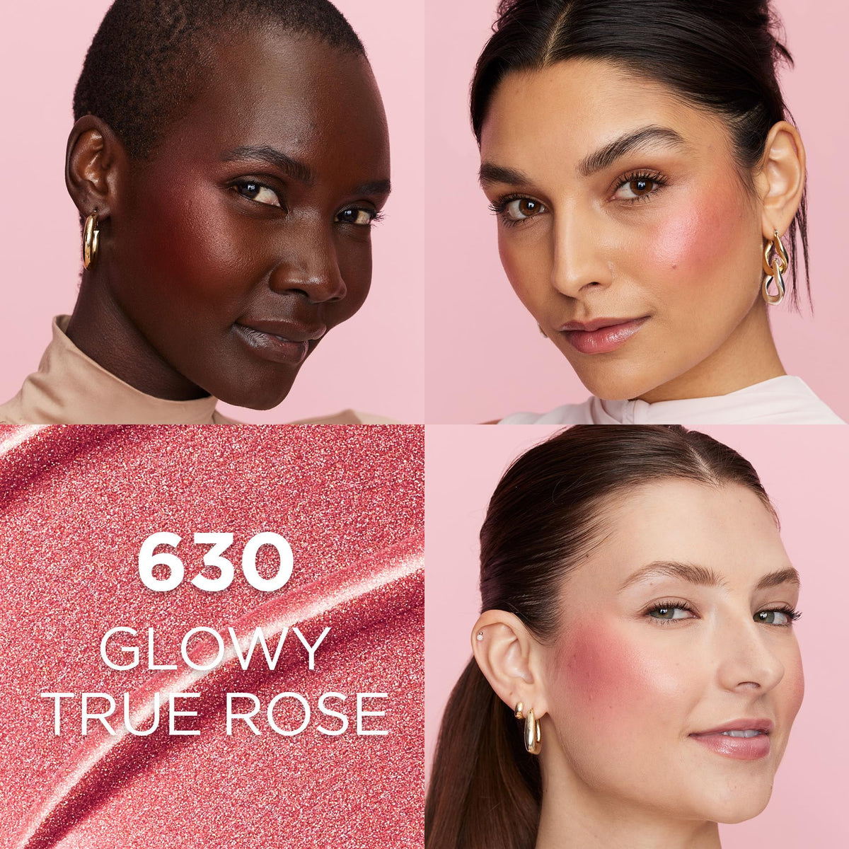 L'Oreal Paris texture close-up displaying lightweight, blendable pigment