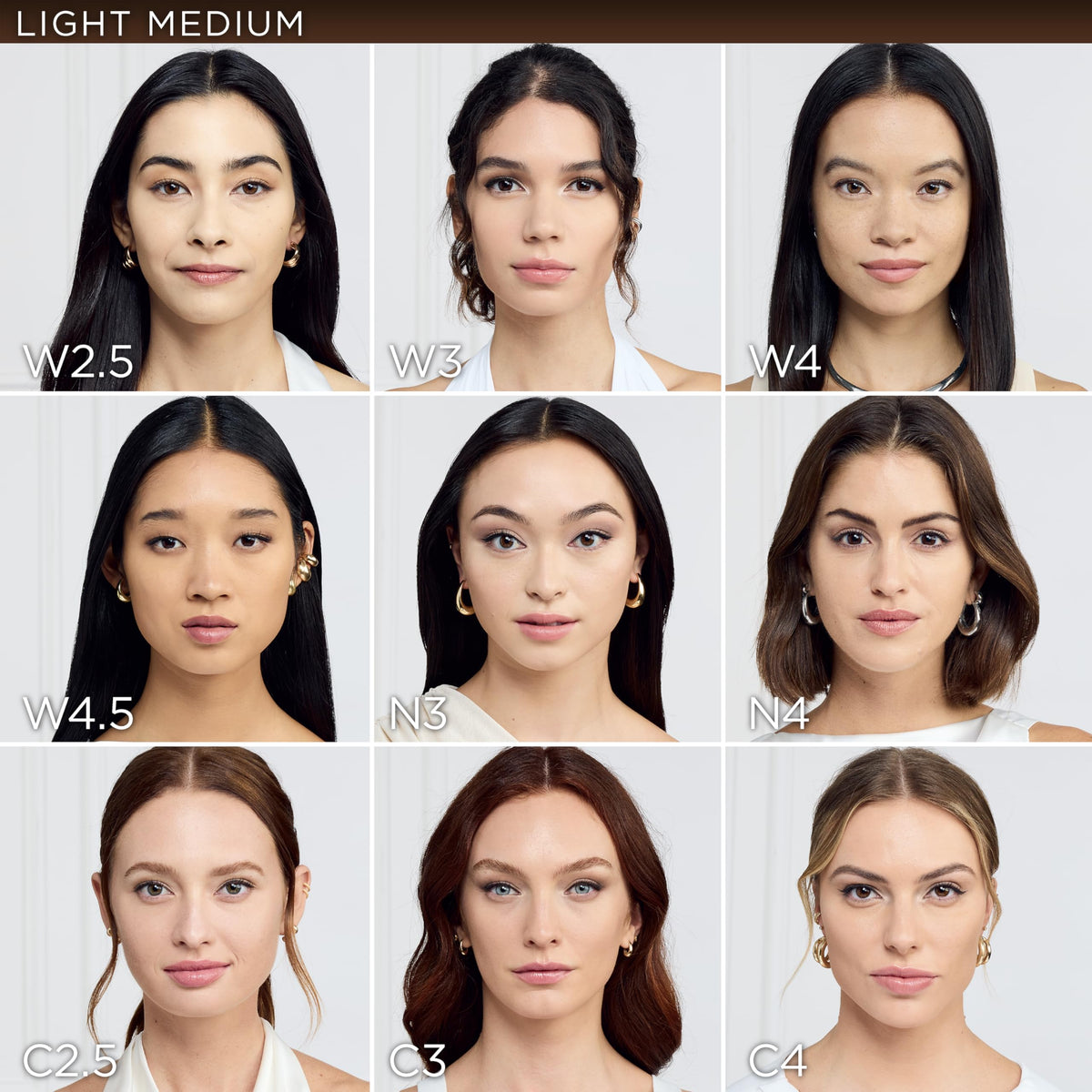 L'Oreal Paris applied on model for natural, skin-like coverage and seamless finish