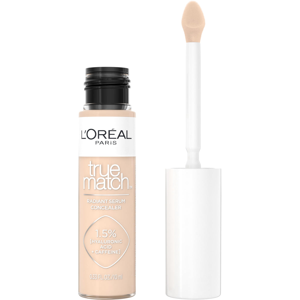 L'Oreal Paris front packaging showing product and shade for quick recognition and trust