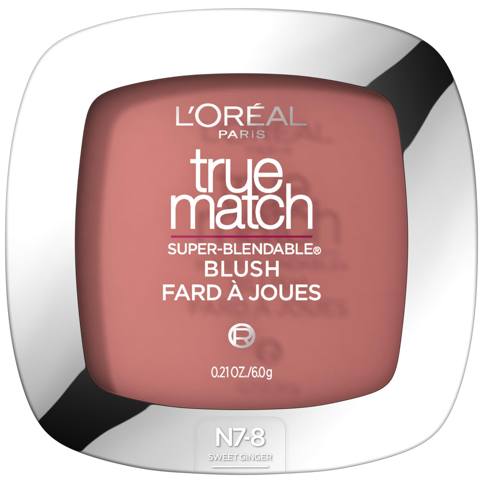L'Oreal Paris compact front shows slim design and brand benefit portability