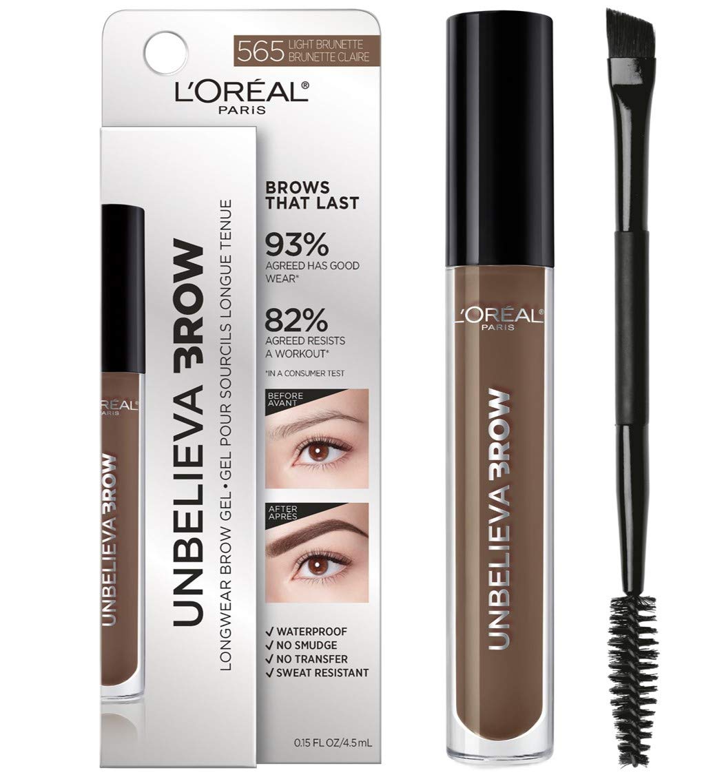 L'Oreal Paris product front packaging showing shade and tube benefits