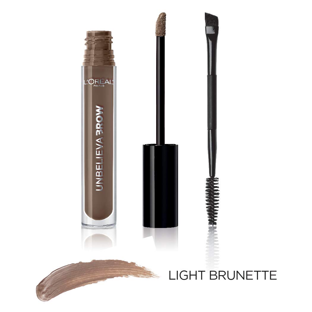 L'Oreal Paris on model Light Brunette demonstrating fuller brows