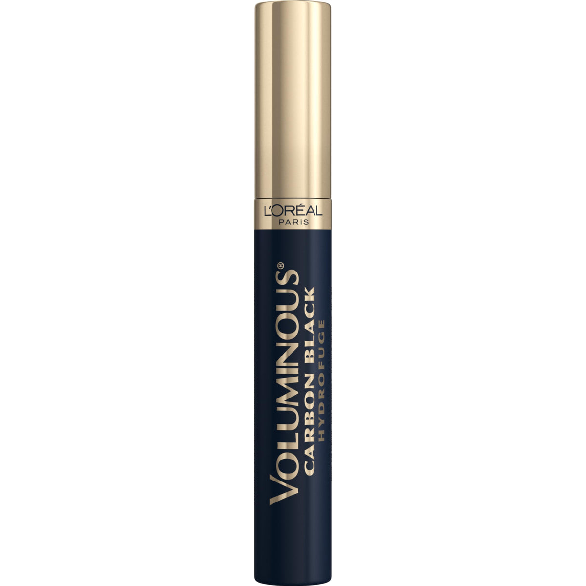L'Oreal Paris mascara in a makeup bag styling scene for everyday waterproof wear