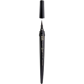 L'Oreal Paris liner applied on model eye creating a sharp wing for a dramatic cat-eye finish