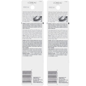 L'Oreal Paris pair with ruler showing product scale and real-life size