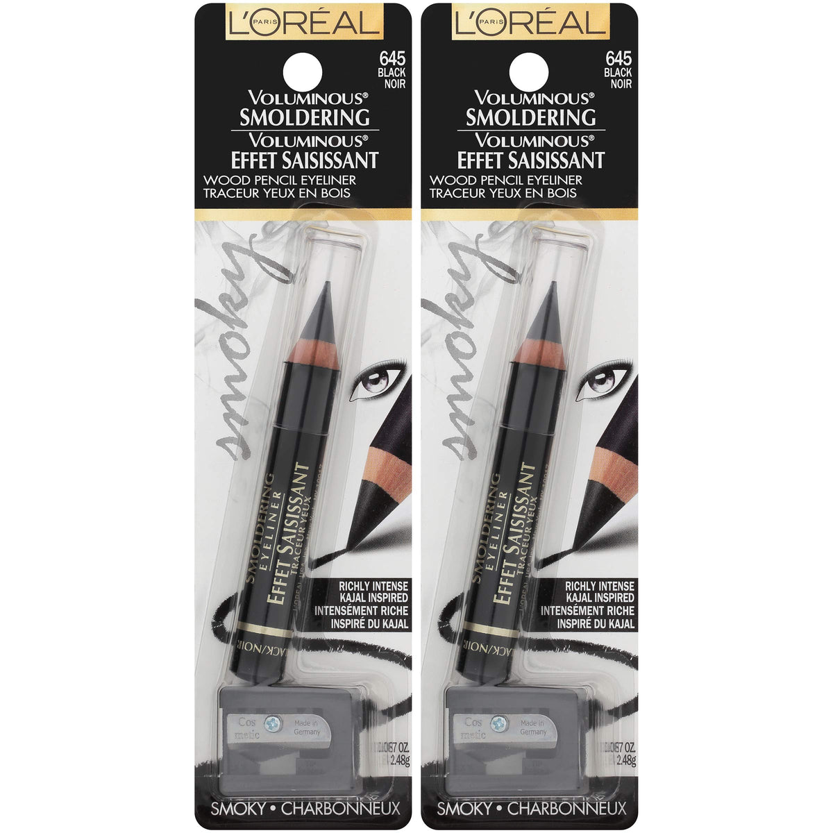 L'Oreal Paris close-up of conical tip demonstrating precise application control