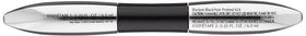 L'Oreal Paris close-up of brush and fibers extending lashes for bold length