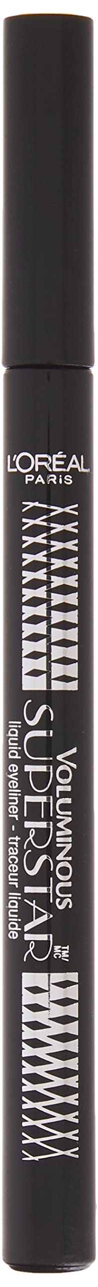 L'Oreal Paris close-up of flexible felt tip demonstrating control and smooth lines