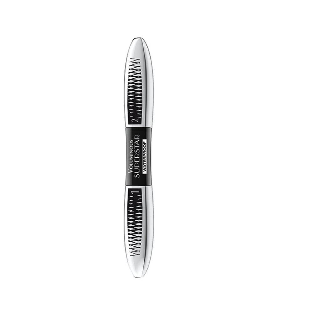 L'Oréal Paris mascara wand close-up showing brush design for lift and separation benefits