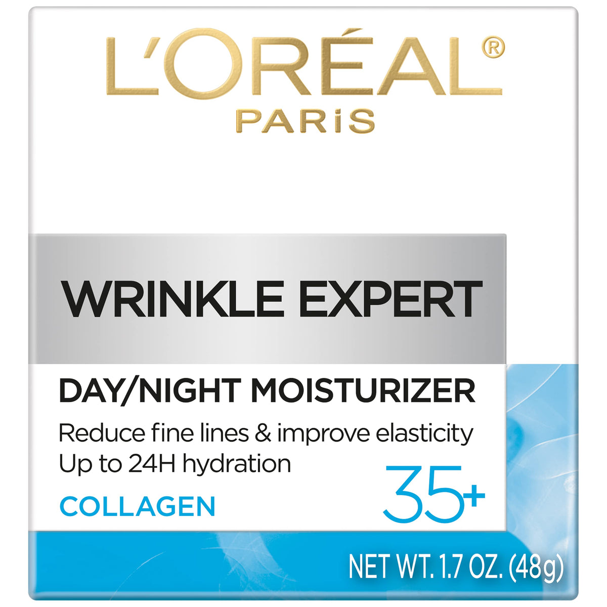 L'Oreal Paris cream texture close-up showing smooth consistency for quick absorption