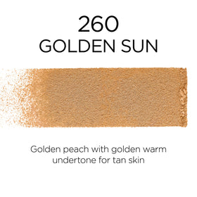 L'Oreal Paris fine powder texture close-up highlighting smooth blendability benefit
