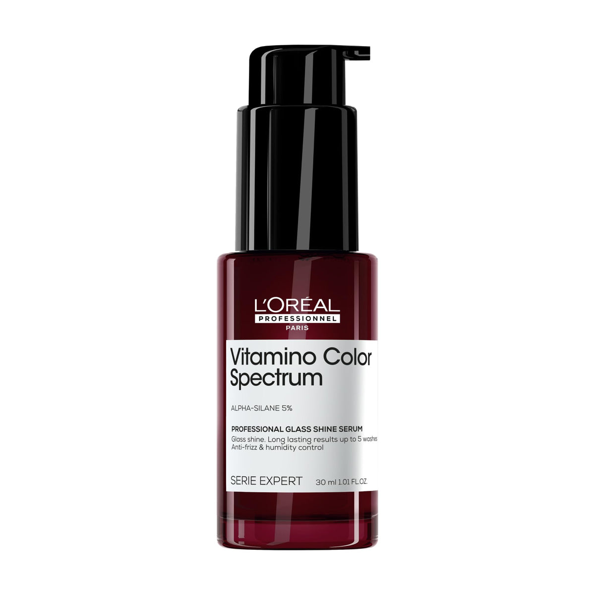 L'Oréal Professionnel front bottle view showing sleek packaging and instant shine