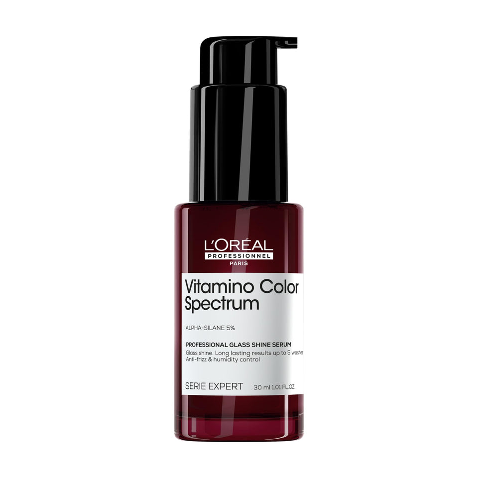 L'Oréal Professionnel front bottle view showing sleek packaging and instant shine