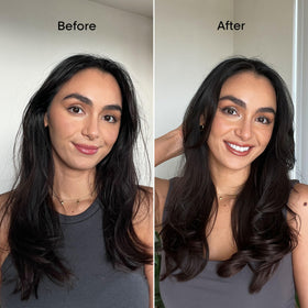 L'Oréal Professionnel before and after lengths showing reduced breakage