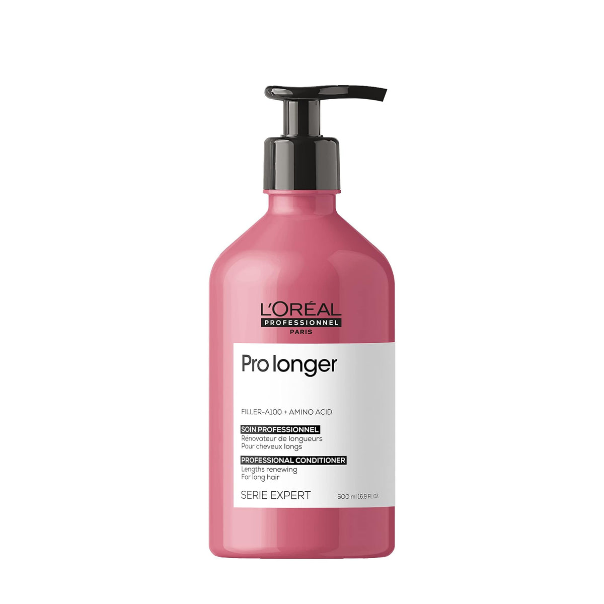 L'Oréal Professionnel front packaging showing conditioner tube and benefits