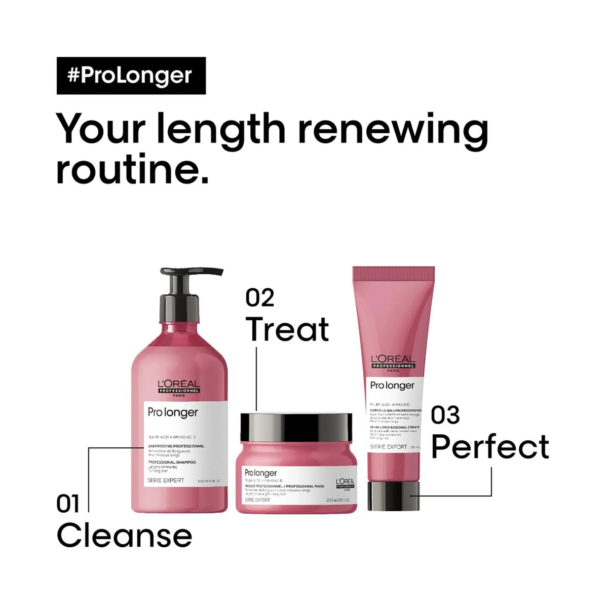 L'Oréal Professionnel styled hair scene showing heat protection and shine