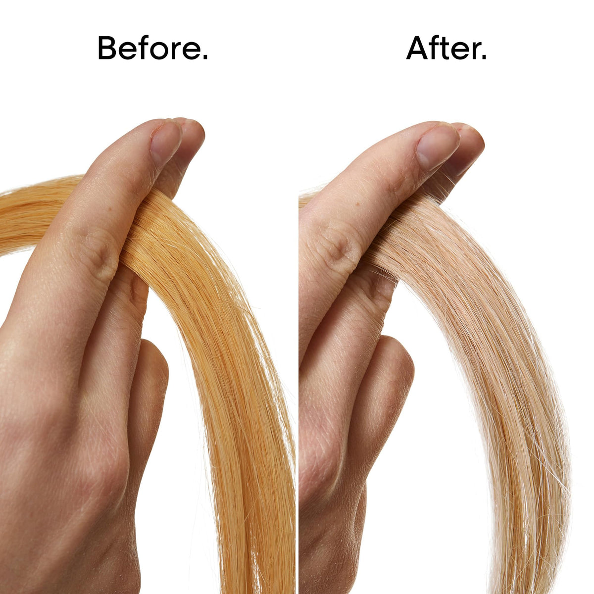 L'Oréal Professionnel purple conditioner texture close-up for even pigment