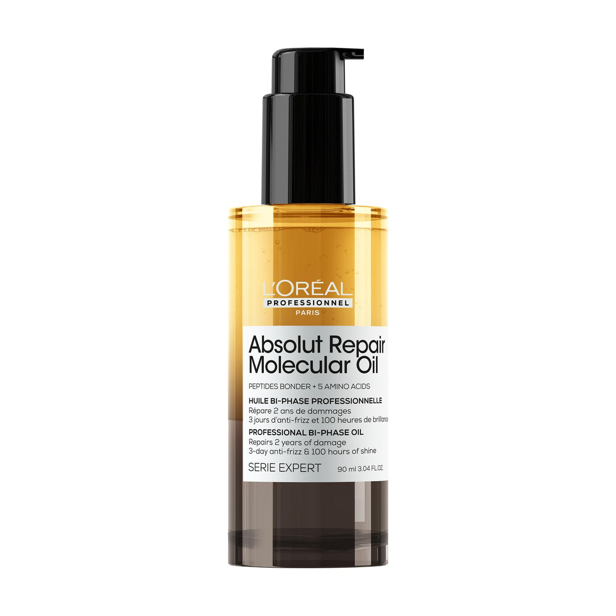 L'Oréal Professionnel front packaging showing product identity and benefit