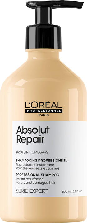 L'Oréal Professionnel front packaging showing product and clear benefit