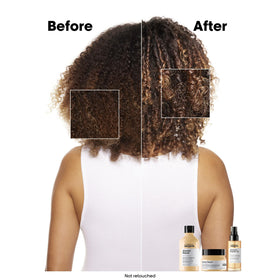 L'Oréal Professionnel shampoo in hand lathering for gentle cleansing benefit