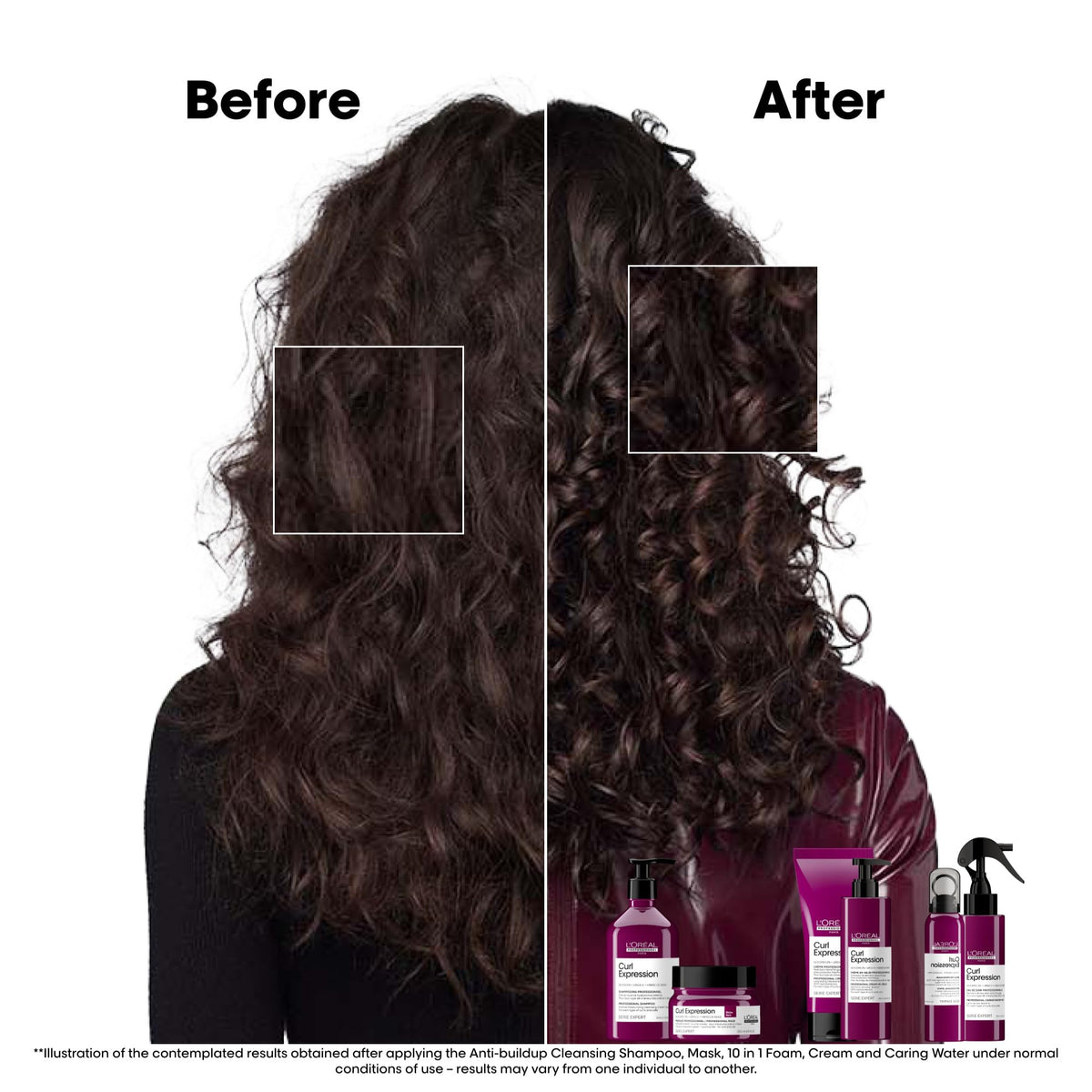 L'Oréal Professionnel mousse texture in palm highlighting light, airy hold