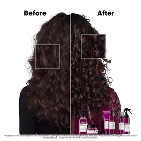 L'Oréal Professionnel mousse texture in palm highlighting light, airy hold