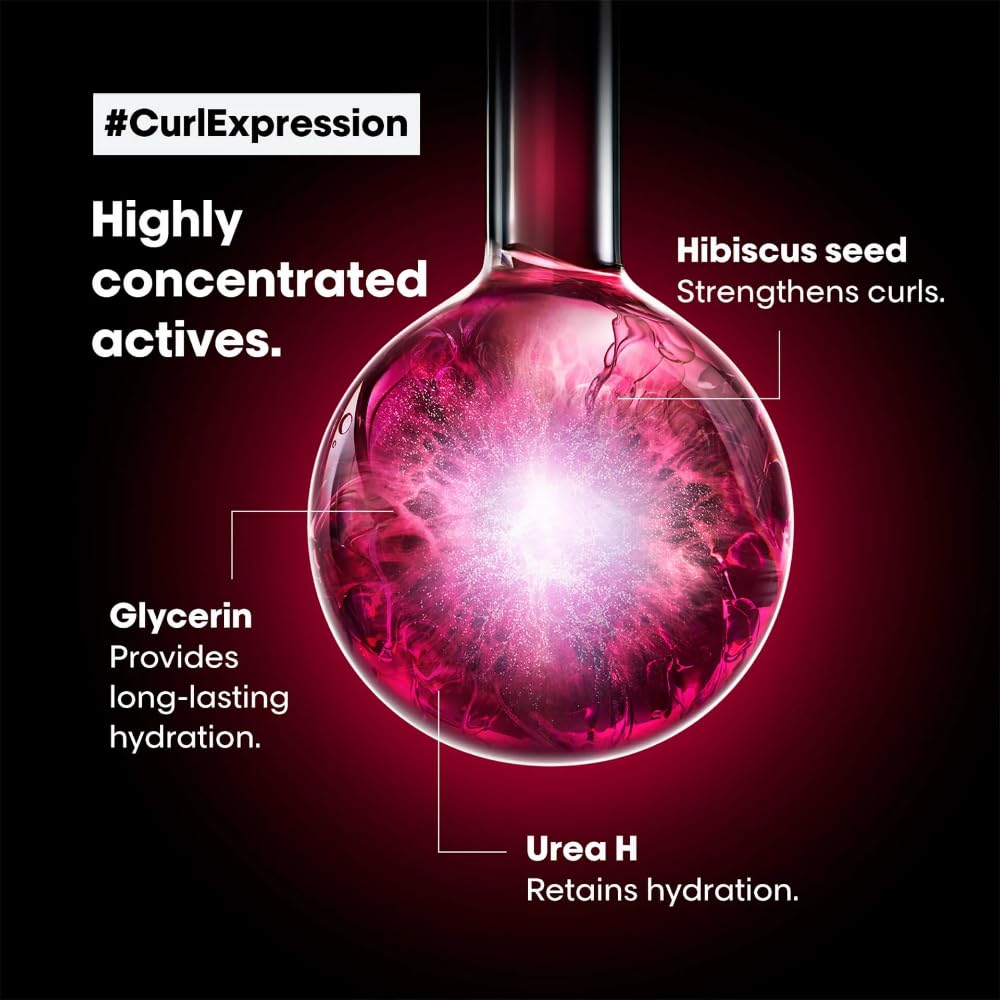 L'Oréal Professionnel Paris with Curl Express mask showing routine pairing