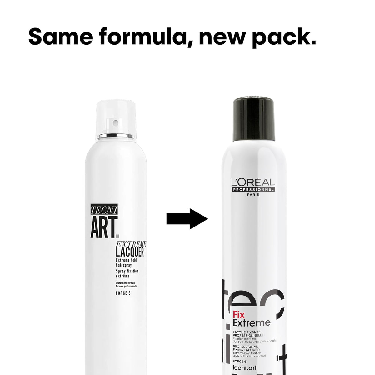L'Oréal Professionnel nozzle detail highlighting precise spray and control