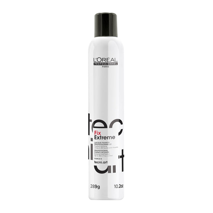 L'Oréal Professionnel front packaging showing product and strong hold benefit