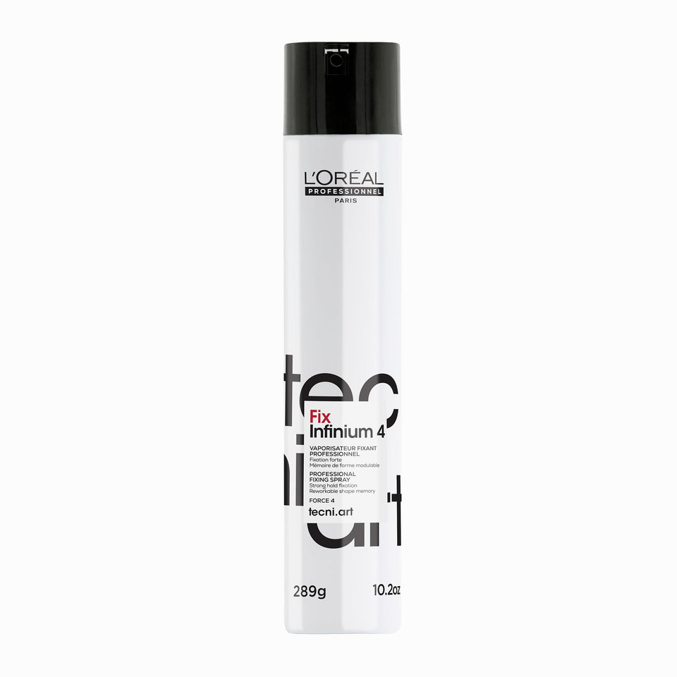 L'Oréal Professionnel front can showing label and strong-hold benefit