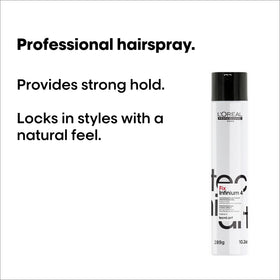 L'Oréal Professionnel can held to show scale and easy salon-to-home use