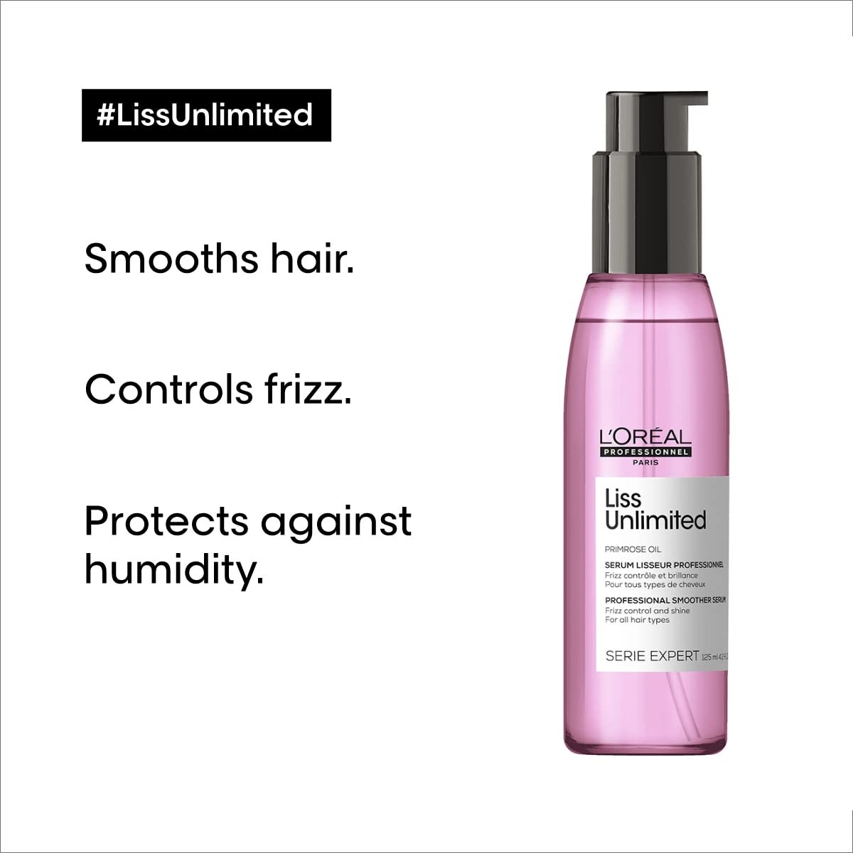 L'Oréal Professionnel close-up of lightweight serum texture for easy spread