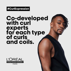 L'Oréal Professionnel Paris label close-up highlighting paraben-free formulation