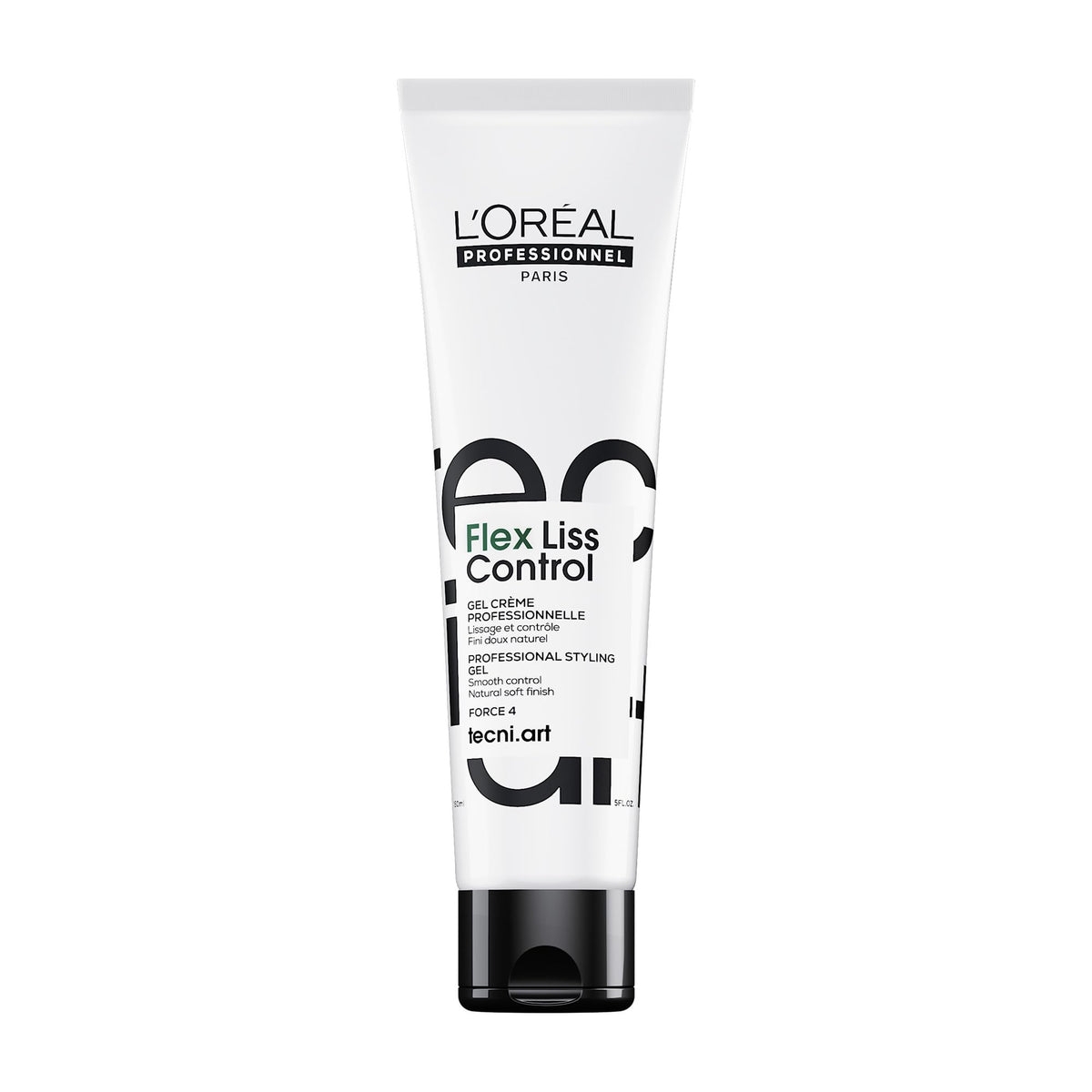L'Oréal Professionnel Paris front packaging showing product benefits and brand