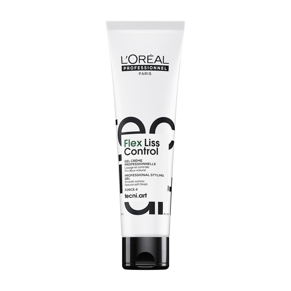 L'Oréal Professionnel Paris front packaging showing product benefits and brand