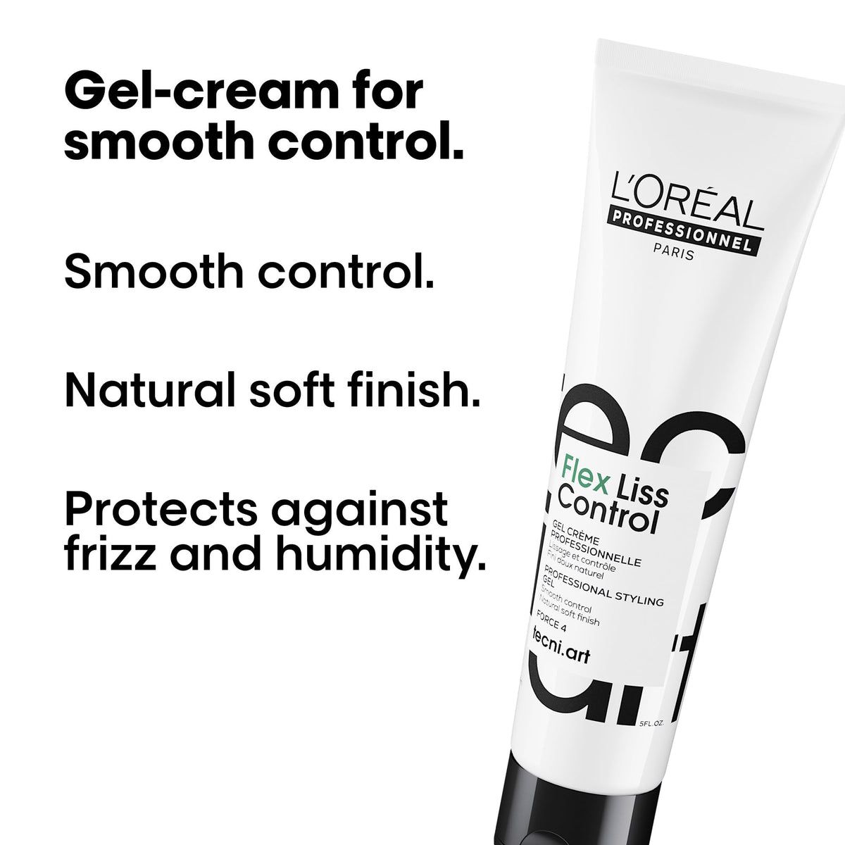 L'Oréal Professionnel Paris pump dispense demonstrating easy, controlled application