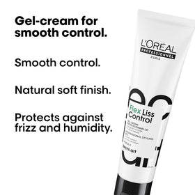 L'Oréal Professionnel Paris pump dispense demonstrating easy, controlled application